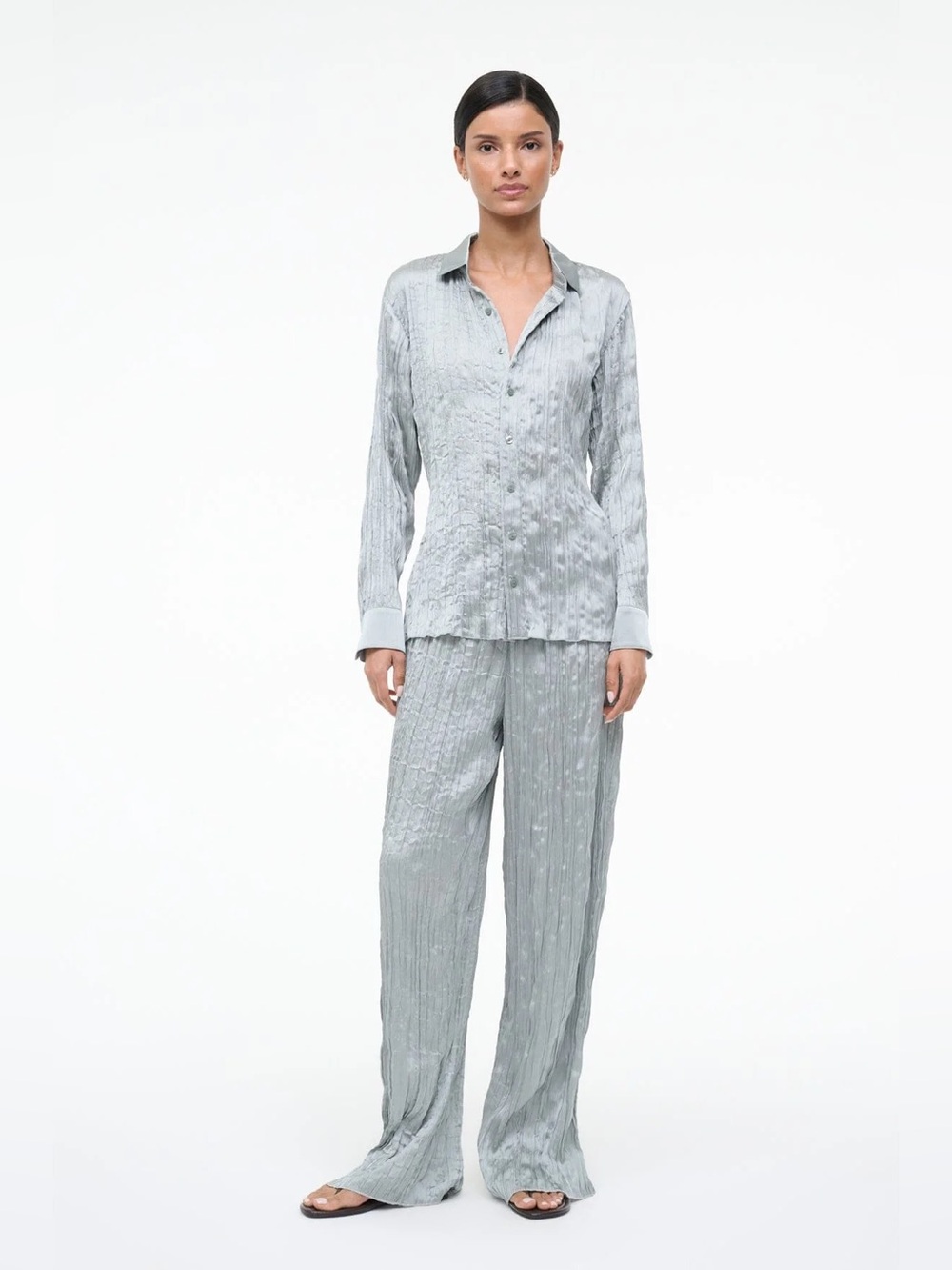 Staud Nami Pleated Pants